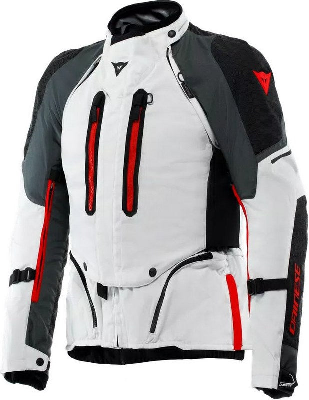 Dainese SUPER ADVENTURE ABSOLUTESHELL JACKET, GLACIER-GREY/IRON-GATE/RED | 2016500012-29J