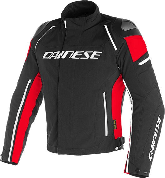 Dainese RACING 3 D-DRY JACKET , BLACK/BLACK/RED | 201654605-684