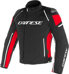 Dainese RACING 3 D-DRY JACKET , BLACK/BLACK/RED | 201654605-684