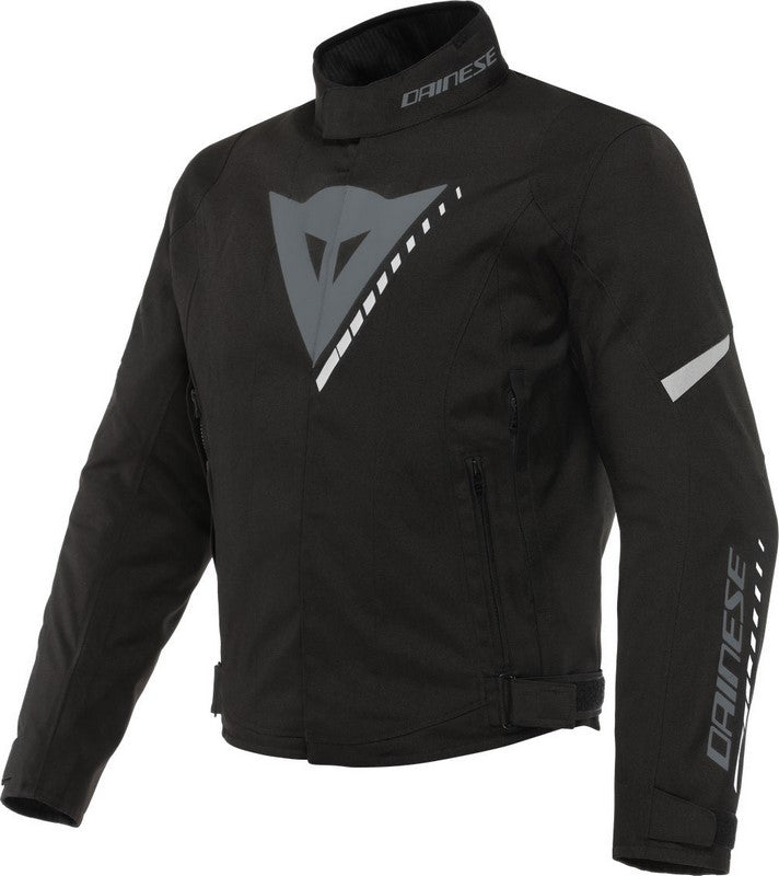 Dainese VELOCE D-DRY JACKET, BLACK/CHARCOAL-GRAY/WHITE | 20165463124G008