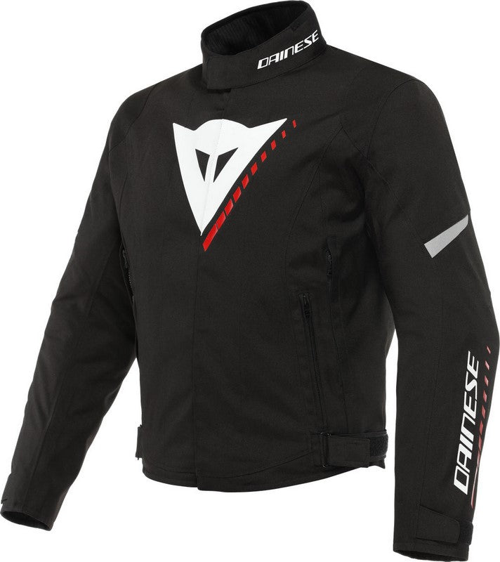 Dainese VELOCE D-DRY JACKET, BLACK/WHITE/LAVA-RED | 201654631A66008