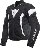 Dainese AVRO 5 TEX JACKET, BLACK/WHITE/BLACK | 2017300006-O45