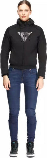 Dainese DAEMON-X SAFETY HOODIE FULL ZIP WMN, BLACK | 2017300022-001