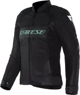 Dainese HEROSPHERE AIR TEX JACKET WMN, BLACK/GRAY/LIGHT GREEN | 2017300032-45O