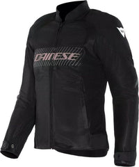 Dainese HEROSPHERE AIR TEX JACKET WMN, BLACK/WHITE/PEACH, Size 42 | 201730003246O004
