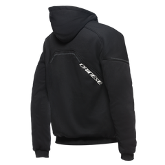 Dainese Daemon-X Safety Hoodie Full Zip Black/Black/White | 201735263-948