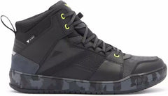 Dainese SUBURB D-WP SHOES, BLACK/CAMO/ACID YELLOW | 2017700010-49J