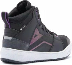 Dainese SUBURB D-WP SHOES WMN, BLACK/WHITE/METAL PURPLE | 2017700012-52J