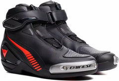 Dainese SUPERYA SHOES, BLACK/RED-FLUO | 2017700023-628