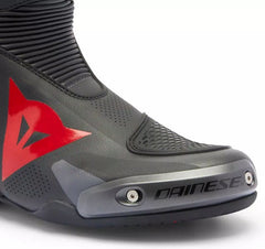 Dainese AXIAL 2 AIR BOOTS, BLACK/BLACK/RED-FLUO | 2017900053-P75