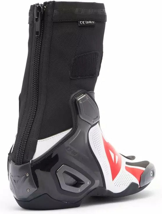 Dainese AXIAL 2 AIR BOOTS, BLACK/WHITE/LAVA-RED | 2017900053-V78