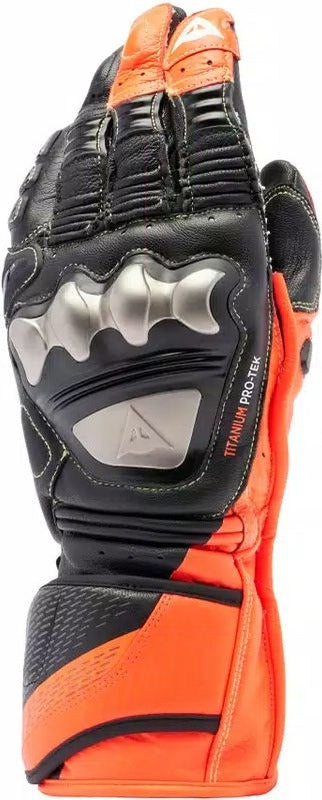 Dainese FULL METAL 7 GLOVES, BLACK/RED-FLUO | 2018100014-628