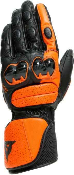 Dainese IMPETO GLOVES, BLACK/FLAME-ORANGE | 20181592719D001