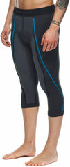 Dainese Dry Pants 3/4 Black/Blue | 201916023-607