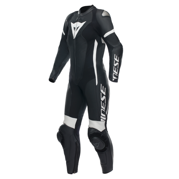 Dainese Grobnik Lady Leather 1Pc Suit Perf. Black/Black/White | 202513484-948
