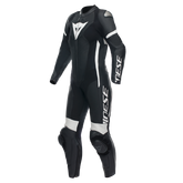 Dainese Grobnik Lady Leather 1Pc Suit Perf. Black/Black/White | 202513484-948