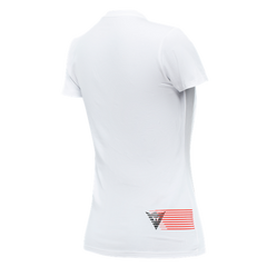 Dainese T-Shirt Logo Lady White/Black | 202896883-601