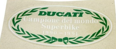 Ducati Genuine STICKER CAMPIONE DEL MONDO | 43311261A