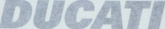 Ducati Genuine STICKER DUCATI FOR WHITE | 43510361A