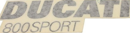 Ducati Genuine GRAPHIC, LEFT DUCATI 800 SPORT | 43611341A