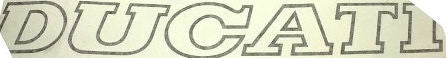Ducati Genuine L.HSTICKER DUCATI | 43710831A