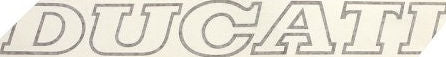 Ducati Genuine R.HSTICKER DUCATI | 43710841A