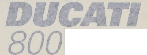 Ducati Genuine GRAPHIC DUCATI 800 DARK GRAY | 43711241AB