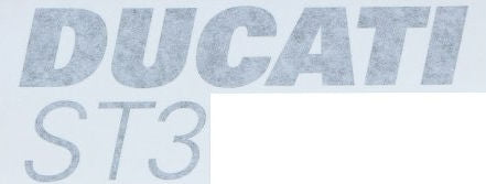 Ducati Genuine GRAPHIC, LEFT DUCATI ST3 DARK GRAY | 43711361AB