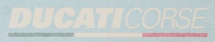 Ducati Genuine ITA FLAG STICKER DUCATI CORSE | 43810451AB