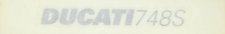 Ducati Genuine STICKER DUCATI 748S | 43810541AA