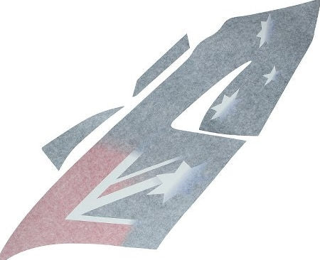Ducati Genuine EMBLEM FLAG LH | 43810711B