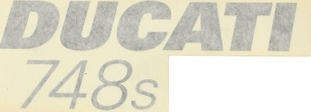 Ducati Genuine GRAPHIC, LEFT DUCATI 748 S | 43812501AB