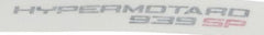 Ducati Genuine RIGHT STICKER | 43814951A