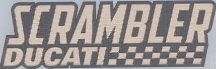 Ducati Genuine LEFT STICKER | 4381A941A