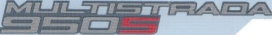 Ducati Genuine LEFT STICKER | 4381C391A