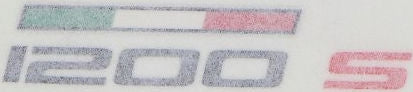 Ducati Genuine ITALIAN FLAG DECAL | 4381C661A