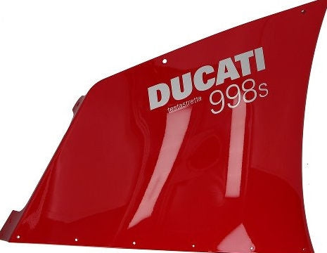 Ducati Genuine RIGHT UPPER HALF-FAIRING | 48011221AA