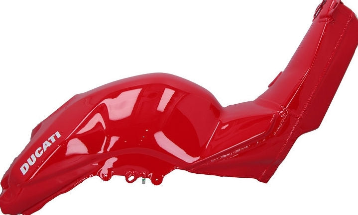 Ducati Genuine RED ALUMINIUM FUEL TANK 1409 CMS/DLIO | 58612621BE