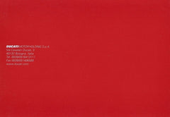 Ducati Genuine OWNER'S MANUAL | 91370601H