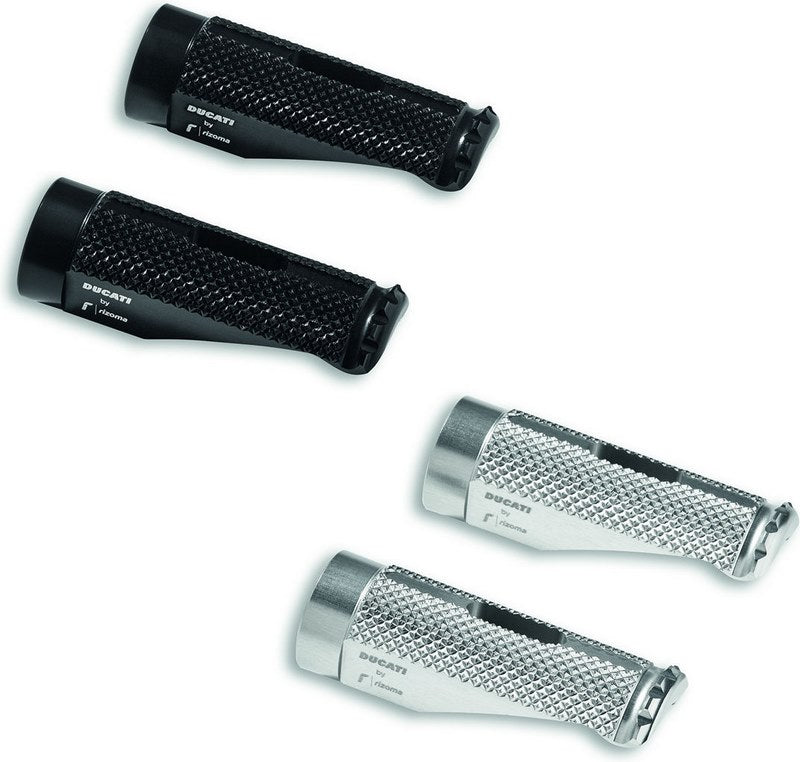 Ducati Accessories Billet Aluminium Footpegs Black | 96280501AA