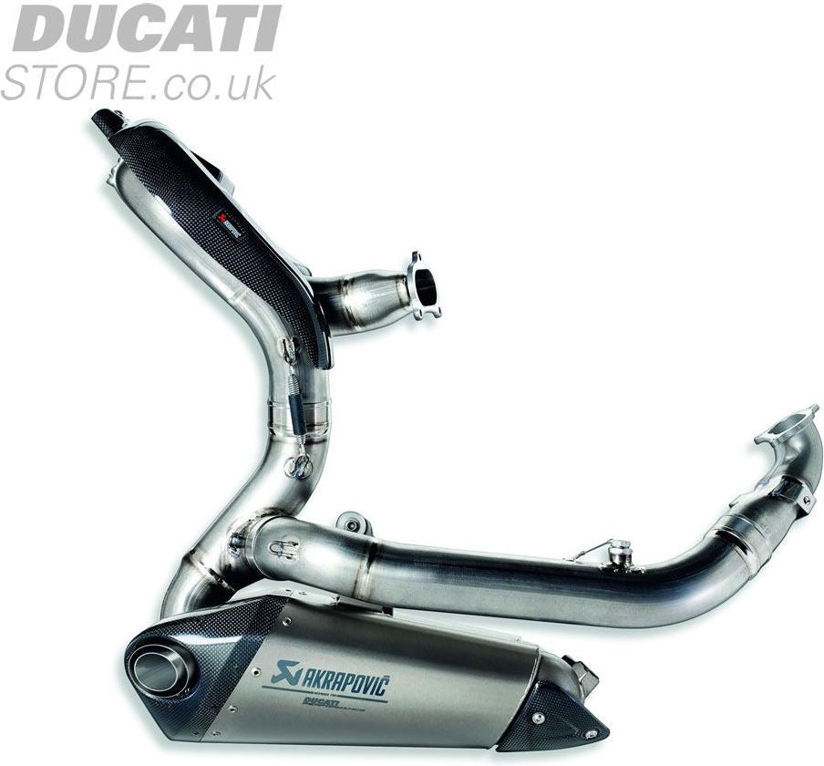 Ducati Akrapovic Complete Titanium Exhaust Assembly | 96481721AA