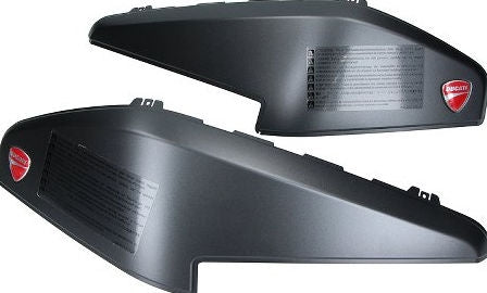 Ducati Accessories Set Of Covers For Rigid Side Panniers Vulcan Gray | 96780951A