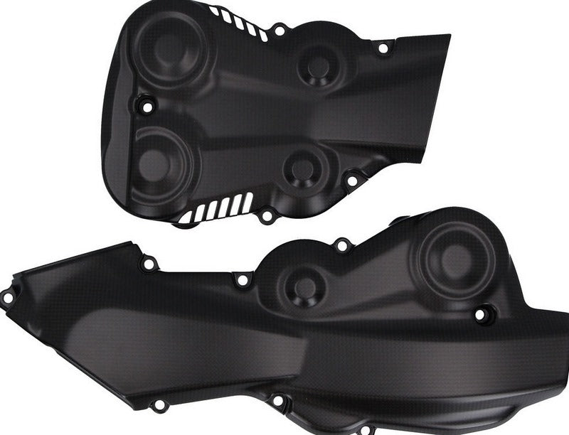 Ducati Genuine CARBON BELT COVER GUARD KIT - M | 96980511A