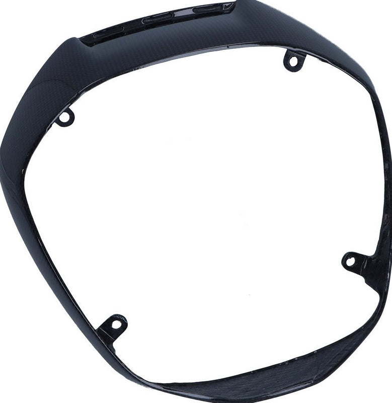 Ducati Accessories Carbon Front Headlight Rim Polished | 96980791AB