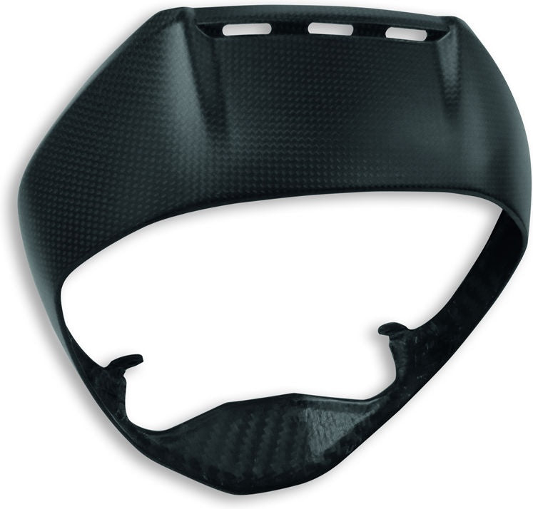 Ducati Accessories Carbon Front Headlight Rim Matte | 96980791A