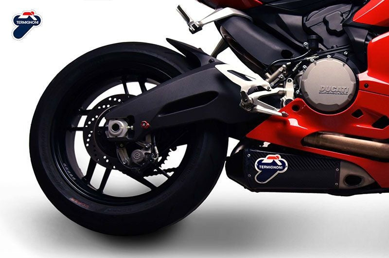 Ducati Ducati 959 Lower Fairings For Akrapovic Exhausts Artic White | 97180441A