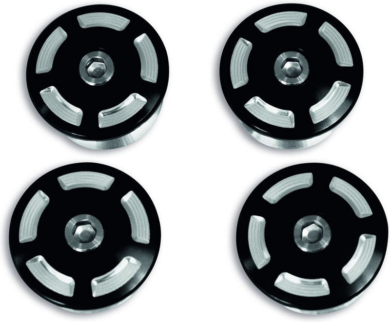 Ducati Accessories Billet Aluminium Frame Plugs | 97381101AA