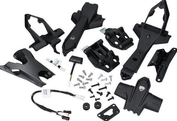 Ducati Accessories Carbon Number Plate Holder | 97381161CA