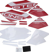 Ducati Accessories Decals With Monster Logo Red | 97480281AA