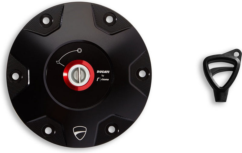 Ducati Accessories Billet Aluminium Tank Cap Black | 97780081AA